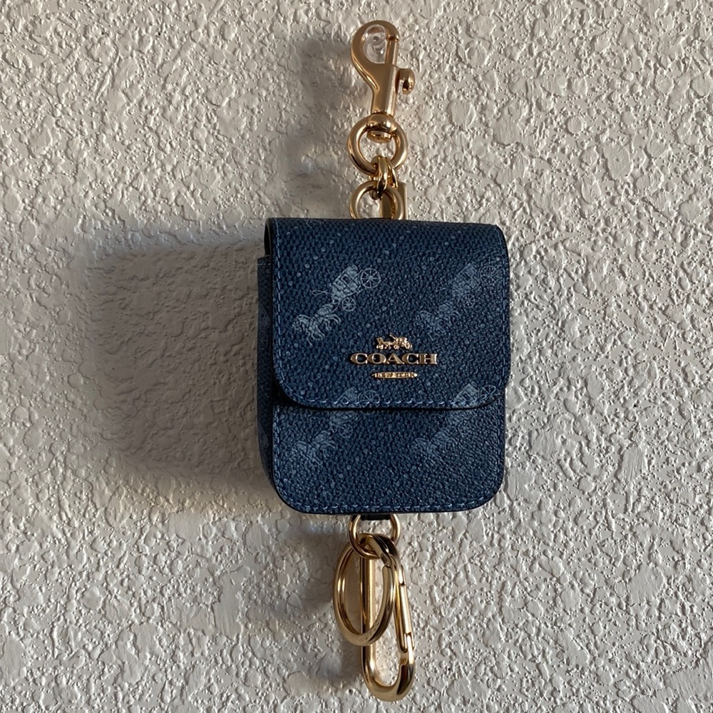 COACH keychain purse charm!!
